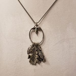 Leaf Charm Necklace